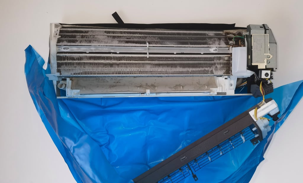 Nettoyage de climatisations