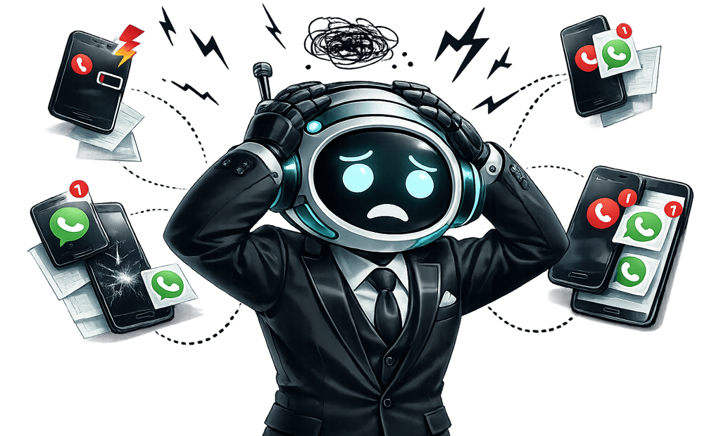 El WhatsApp Huérfano: cuando tu canal más importante vive en un móvil y tu negocio paga el precio