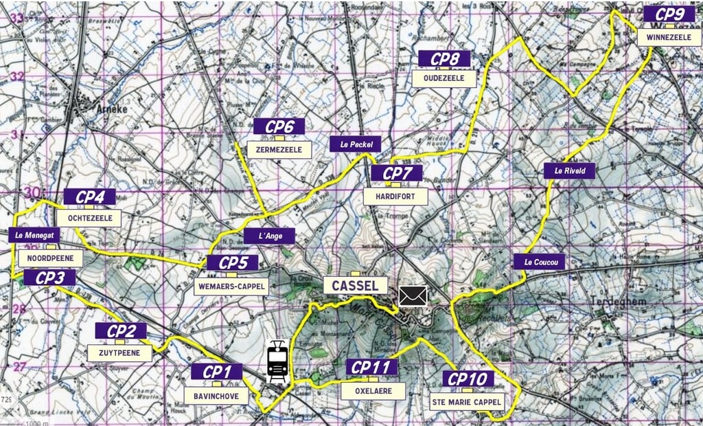 Circuit Poste Automobile Rurale Cassel.