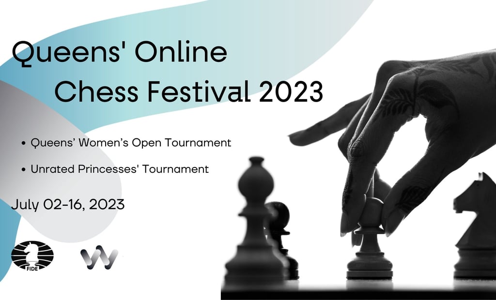 Queens’ Online Chess Festival 2023 by FIDE Women Commission. Women in Chess
