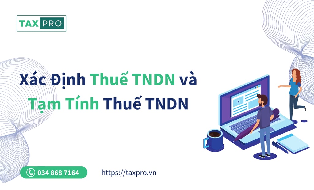 xac dinh thue tndn tam tinh