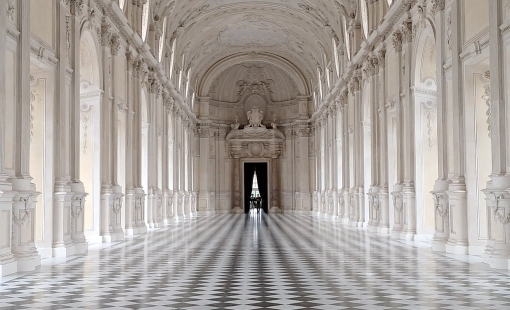 La Grande Galleria o Galleria di Diana a Venaria Reale