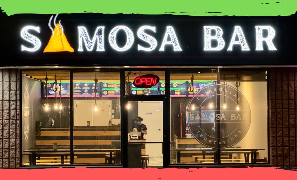 Samosa Bar – Authentic Indian Street Food in Kitchener | Fresh Samosas, Vada Pav, Pav Bhaji & More