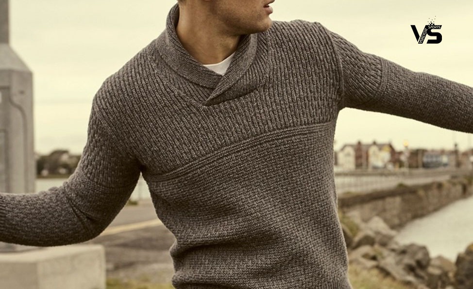 shawl collar sweater