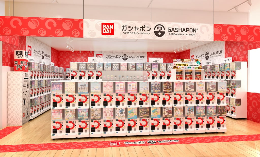 「ガシャポンバンダイオフィシャルショップ」イオンモール堺北花田店の外観｜堺市のニュースならサカイタイムズ