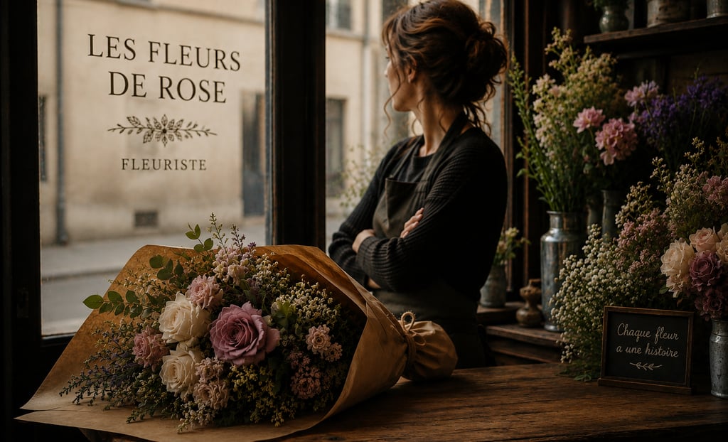 Les fleurs du mal. Les amours d'une fleuristes et de ses clients.
