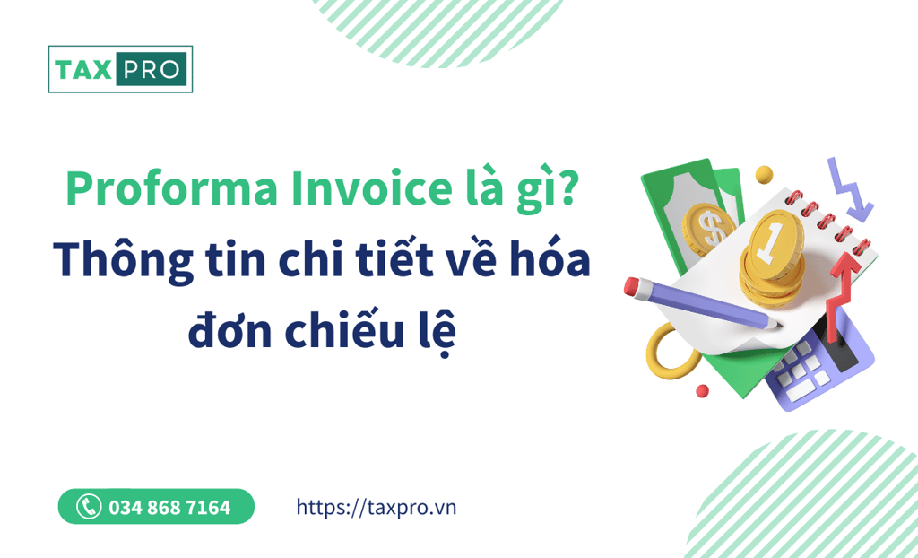hoa don chieu le proforma invoice