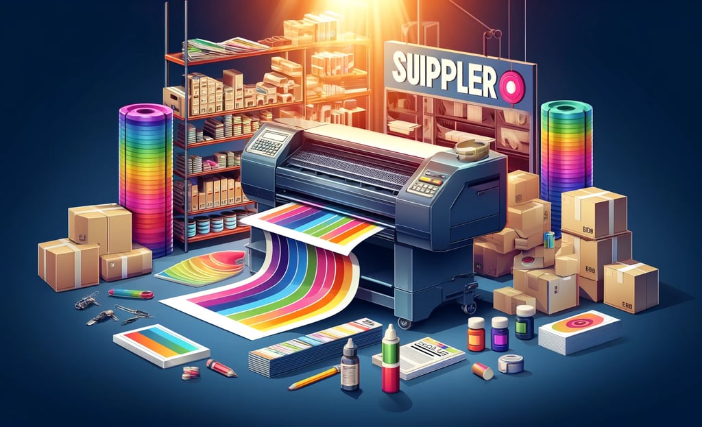 a giant printer