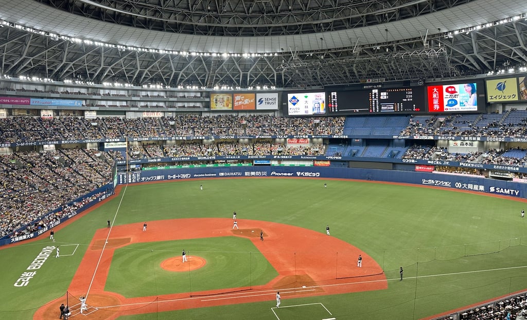 京セラドームでオリックス戦の試合が行われている様子|堺市のニュースならサカイタイムズ