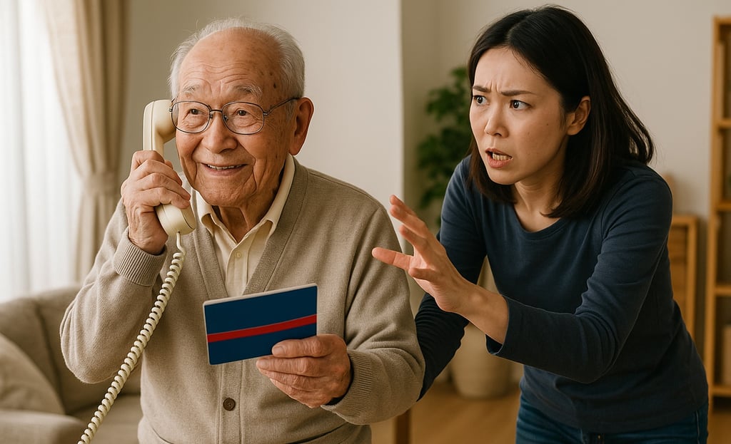 警察官を名乗る男からの電話に家人が気づき通報した特殊詐欺のイメージ画像｜堺市のニュースならサカイタイムズ