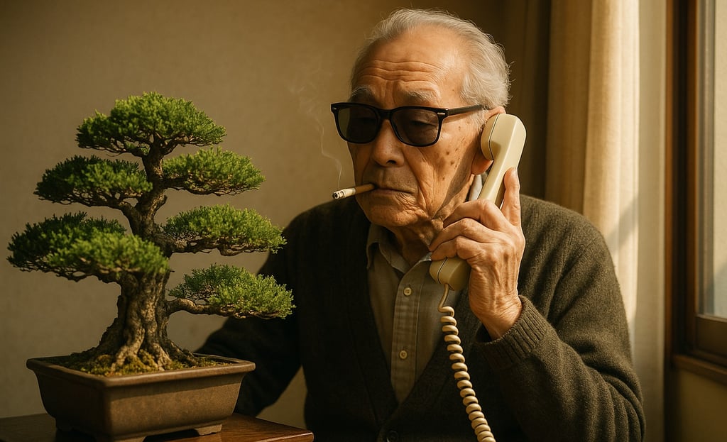 特殊詐欺の電話を受ける高齢者のイメージ画像｜堺市のニュースならサカイタイムズ