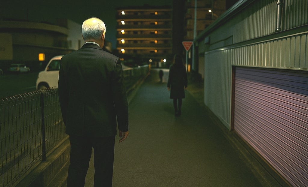 後を付ける男のイメージ画像｜堺市のニュースならサカイタイムズ