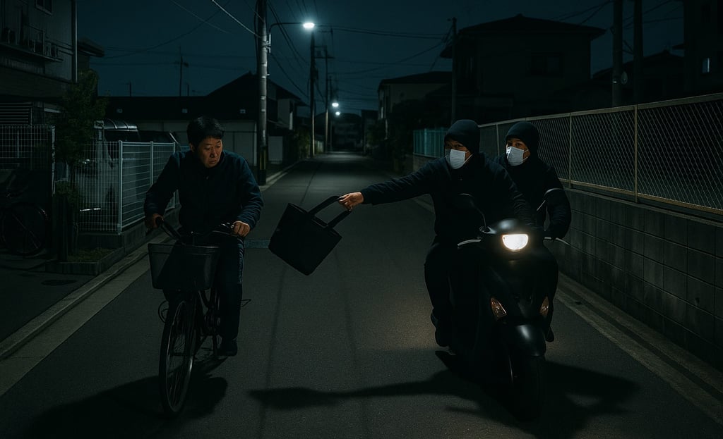 堺市西区平岡町付近路上で起きたひったくり事件のイメージ画像｜堺市のニュースならサカイタイムズ