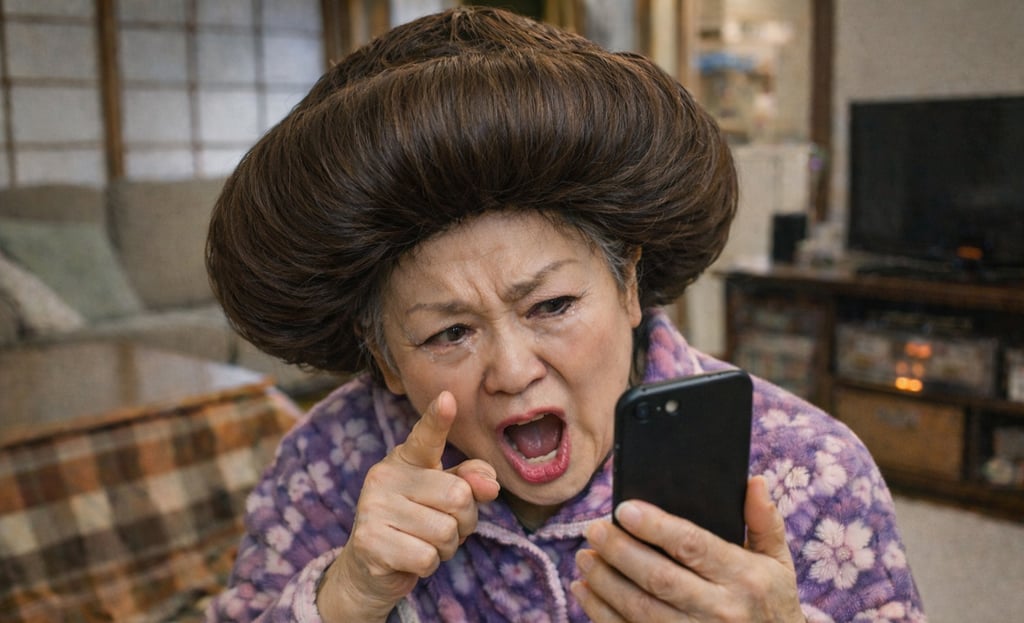 スマートフォンでビデオ通話をしている高齢者のイメージ画像|堺市のニュースならサカイタイムズ