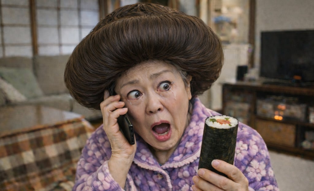 特殊詐欺の電話を受ける高齢女性のイメージ画像｜堺市のニュースならサカイタイムズ