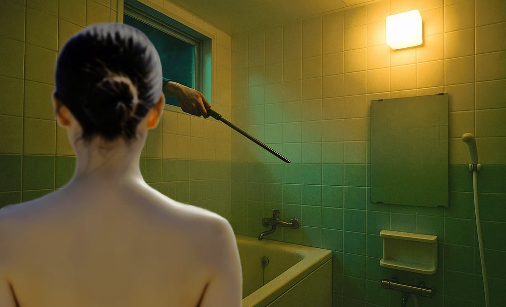 堺市中区土塔町で入浴中に浴室の小窓から金属棒が差し込まれたイメージ画像｜堺市のニュースならサカイタイムズ