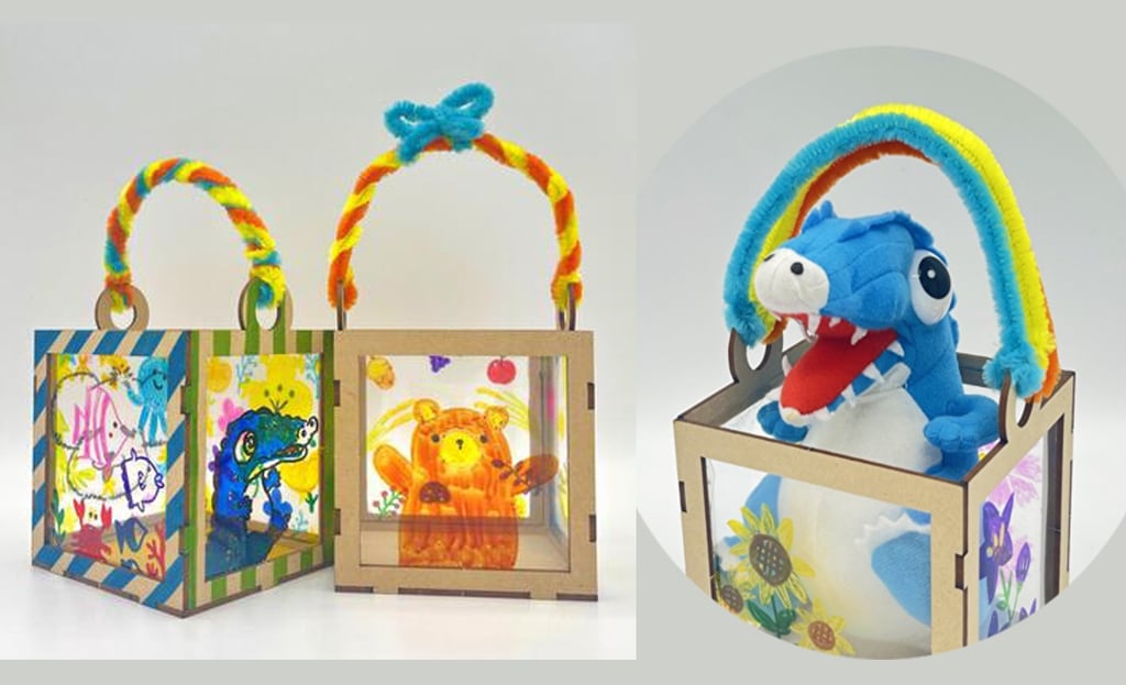 ビッグバンでのおえかきクリアバッグ作成例(堺市HPより)|堺市のニュースならサカイタイムズ