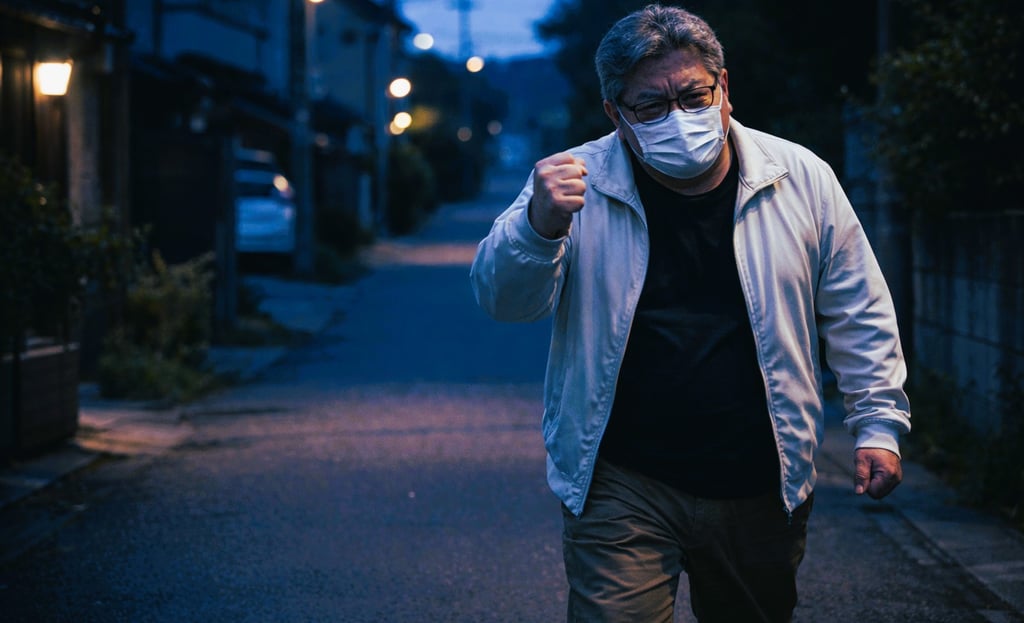 60歳くらいで身長165から170cmの小太りで黒縁メガネかけた不審者のイメージ画像｜堺市のニュースならサカイタイムズ