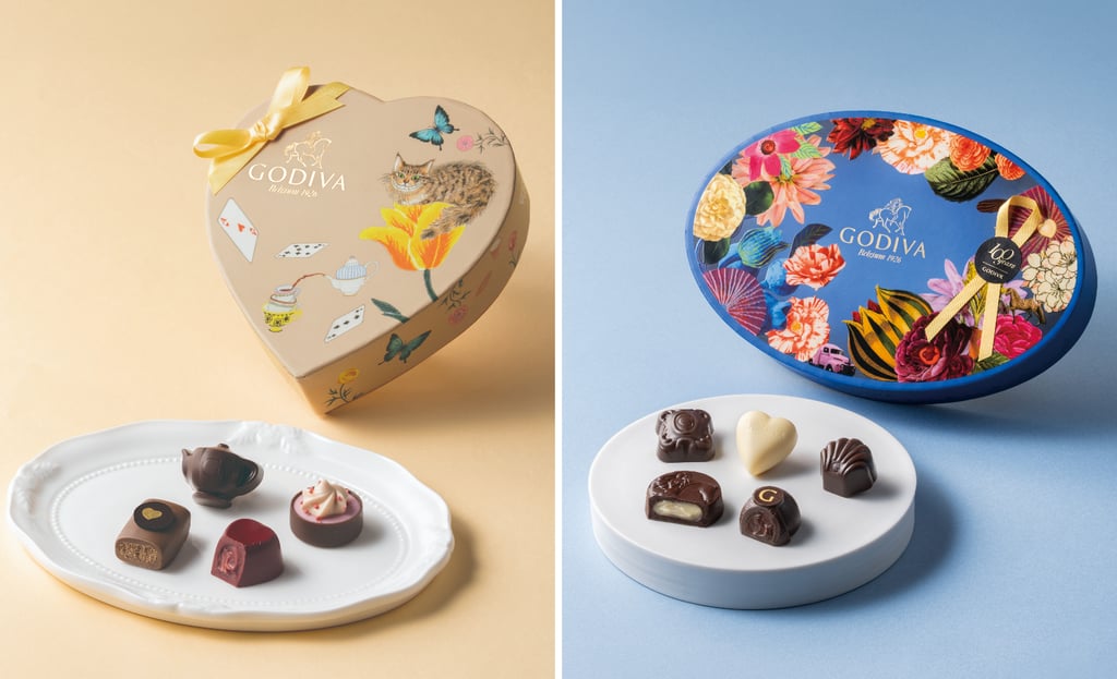 ゴディバの100年の遊び心アソートメントとアリスのティーパーティセレクションの商品画像｜堺市のニュースならサカイタイムズ