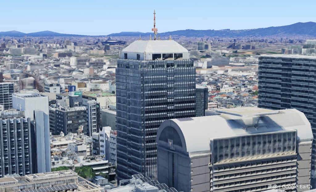 堺市役所を中心としたGoogle Earth画像｜堺市のニュースならサカイタイムズ