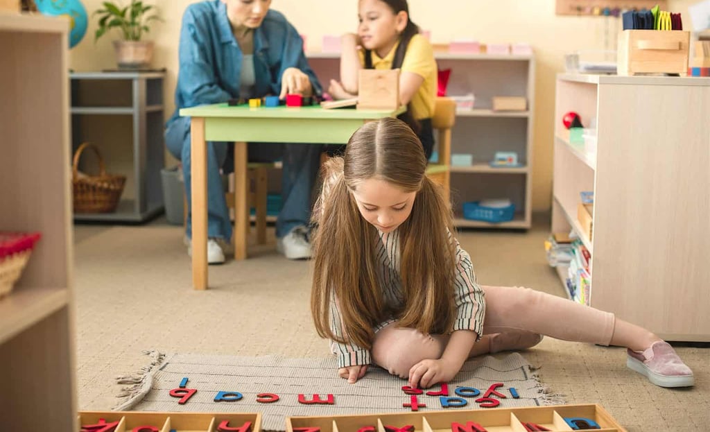 Ambiente Montessori Espacio Montessori en casa