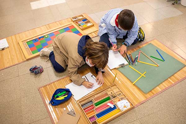 Ambiente Montessori Espacio Montessori en casa