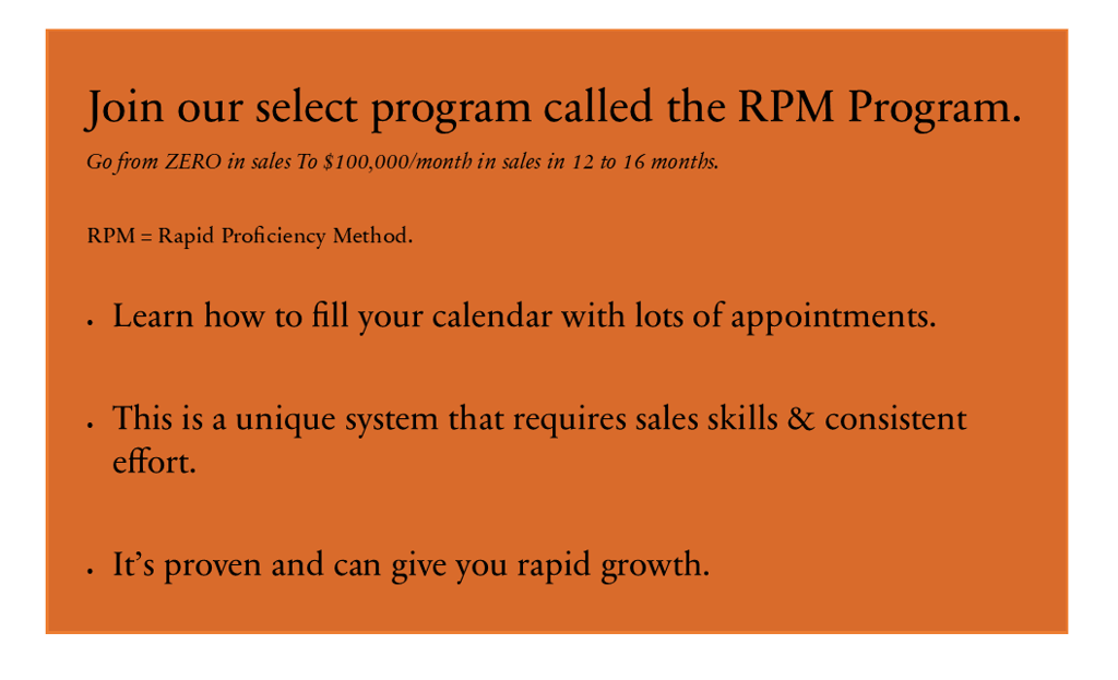 Join our program Get appoints for growth in emergency preparedness business