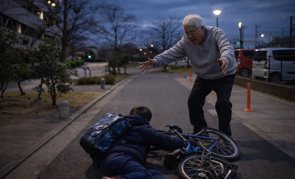 堺市西区鳳南町付近で高齢男性が小学生を転倒させた暴行事案のイメージ画像｜堺市のニュースならサカイタイムズ