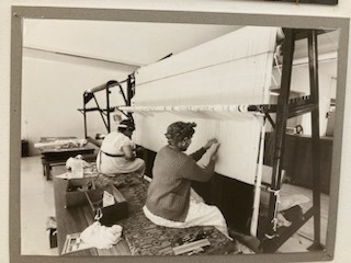 Some of the earliest weavers.