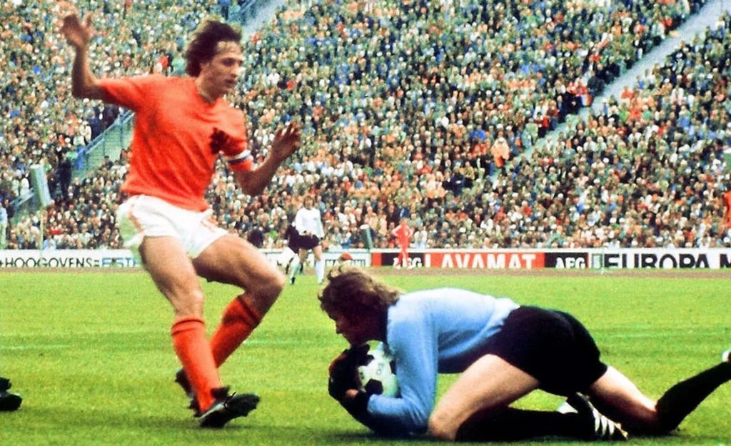 Johan Cruyff Legende Ajax Amsterdam Barcelona WM-Finale 1974