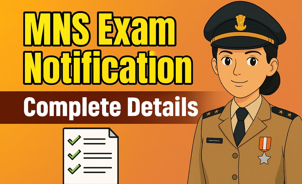 MNS Exam Notification