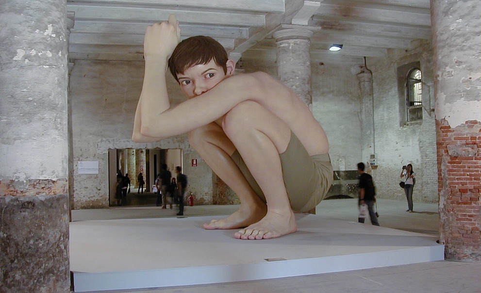 Esculturas gigantes de Ron Mueck