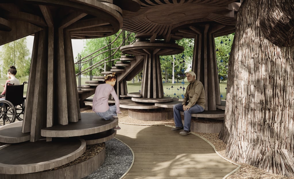 India Aspin Treehouse Kew Gardens Design Competition Amy Jenkins Smith