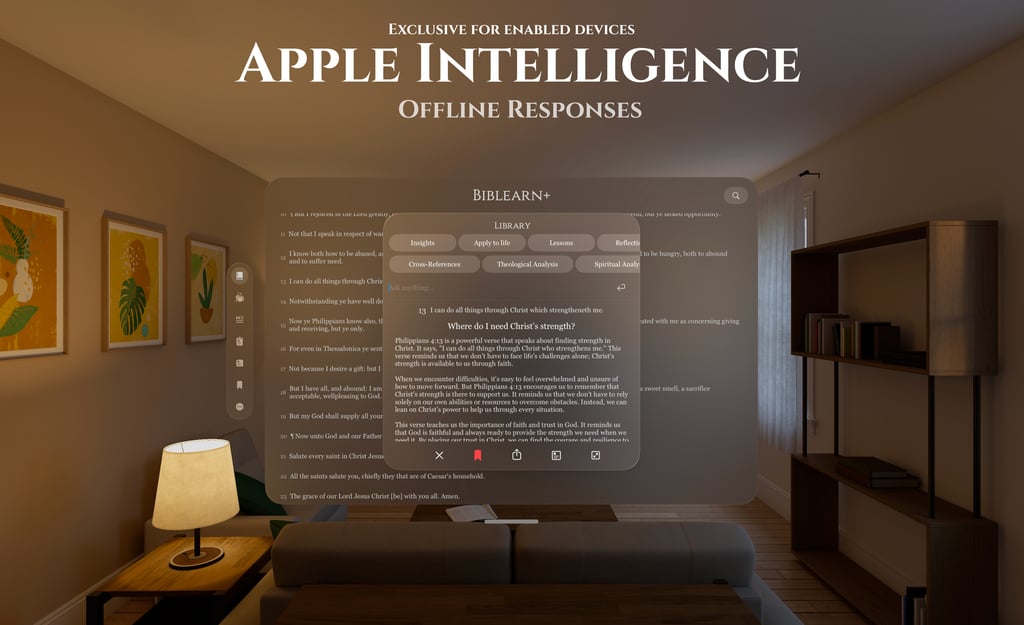 biblearn.app is a Bible Study software that merges advanced AI with deep theological resources. The 