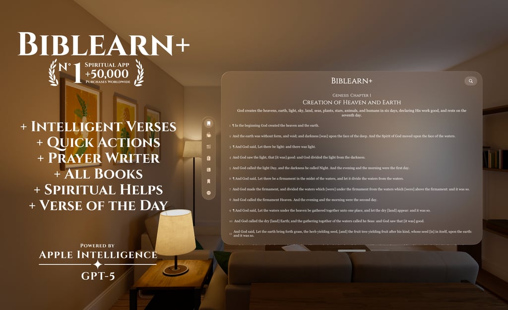 biblearn.app is a Bible Study software that merges advanced AI with deep theological resources. The 
