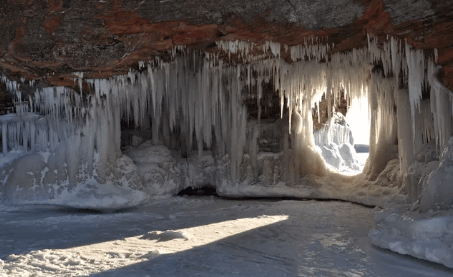 Apostle Islands ice caves
