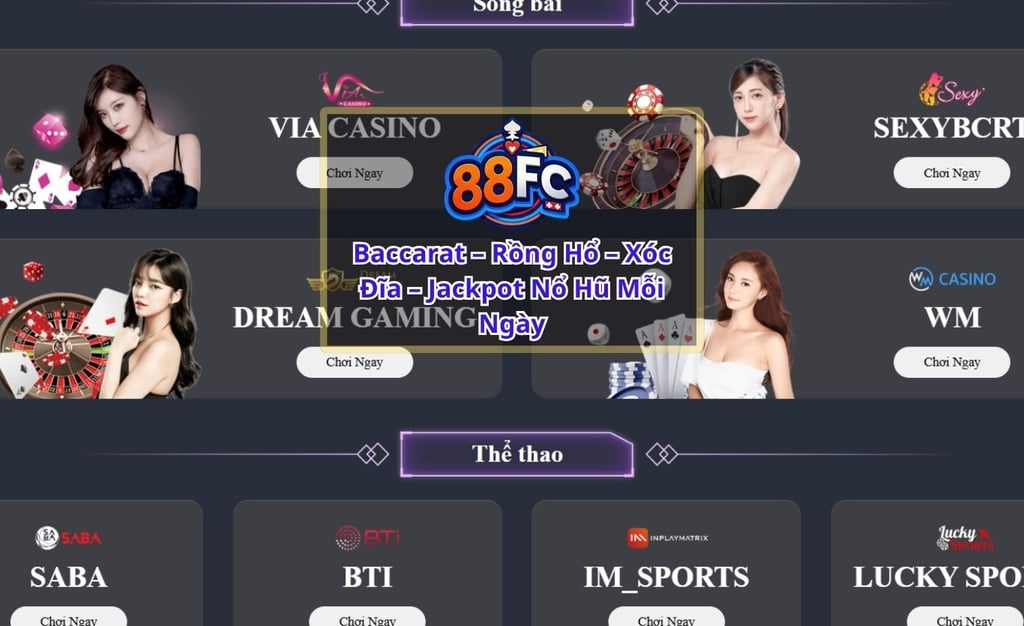 88FC – Nơi Hội Tụ Tinh Hoa Casino Uy Tín Và An Toàn 2025