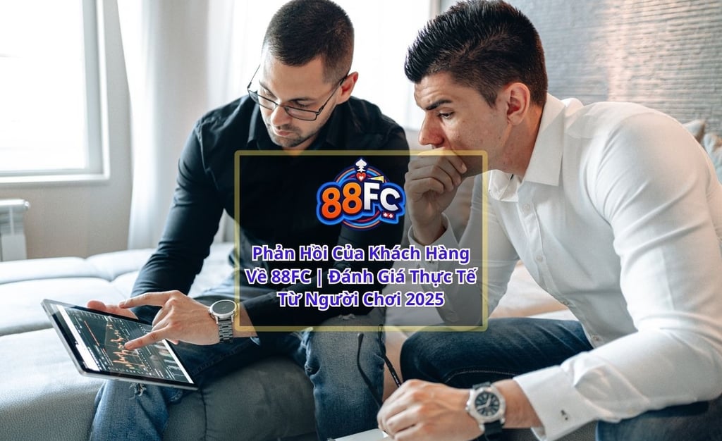 Phản Hồi Về 88FC – Nhà Cái Uy Tín Từ Trải Nghiệm Người Dùng
