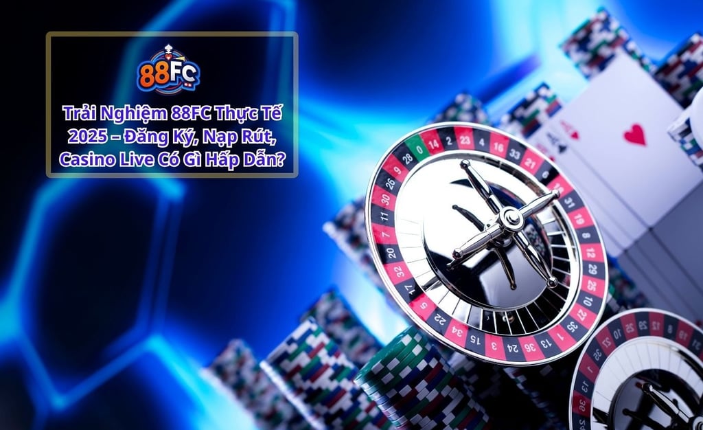Trải Nghiệm 88FC Thực Tế 2025 – Đăng Ký, Nạp Rút, Casino Live Có Gì Hấp Dẫn?