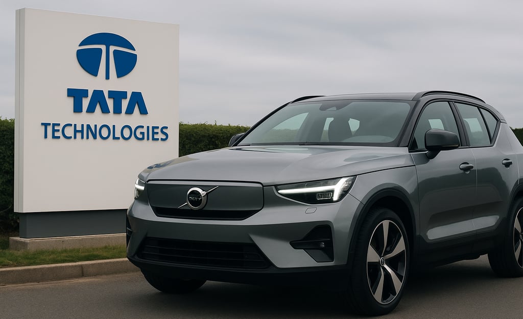 Volvo e Tata Technologies fecham parceria para criar carros inteligentes e sustentáveis 