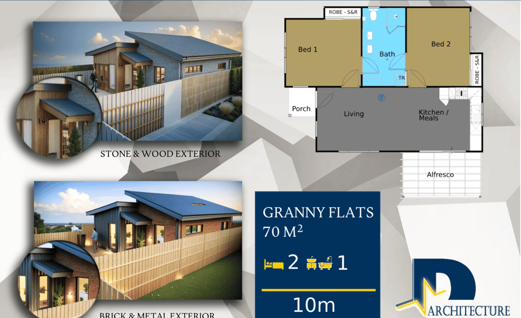 a house with a large open floor plan