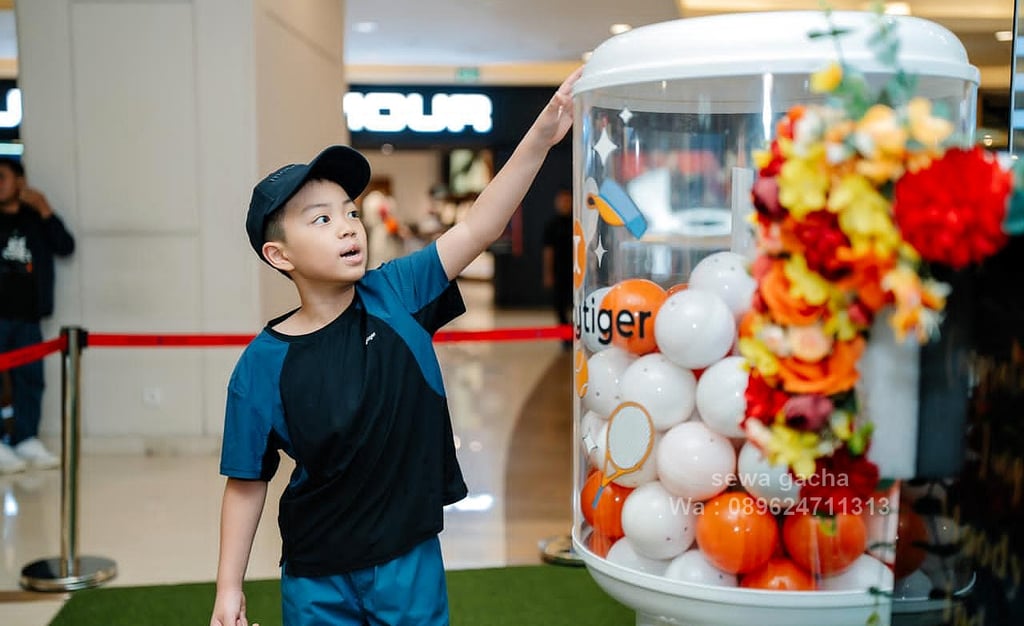 sewa mesin gacha custom gachapon