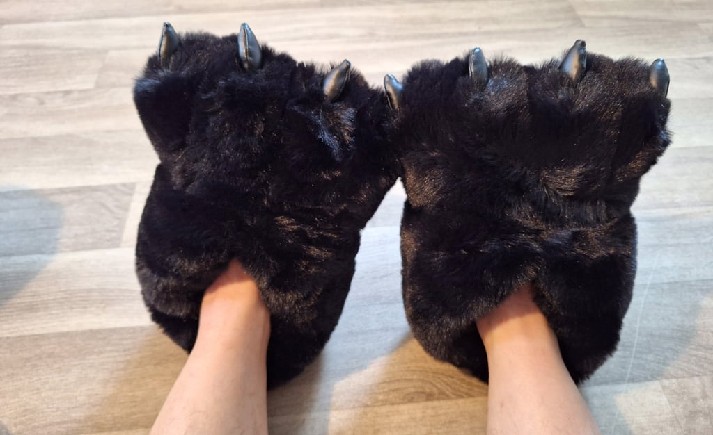 bear paw slippers