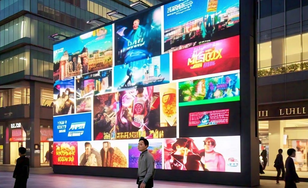 outdoor led screen price