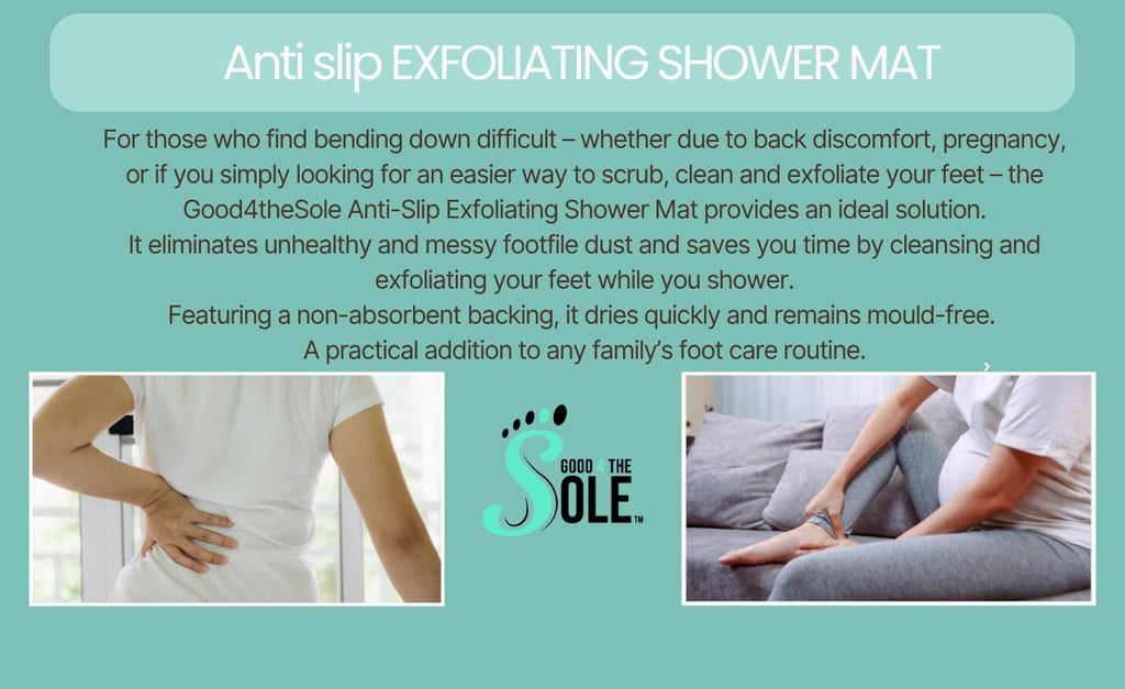 callous, back problems, pregnancy, pumice, shower, baby feet, socks
