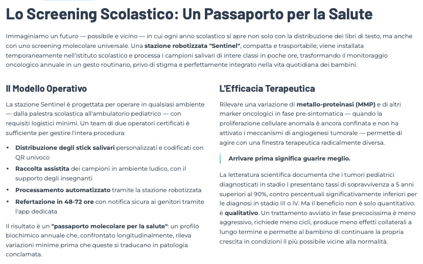 Lo Screening Scolastico