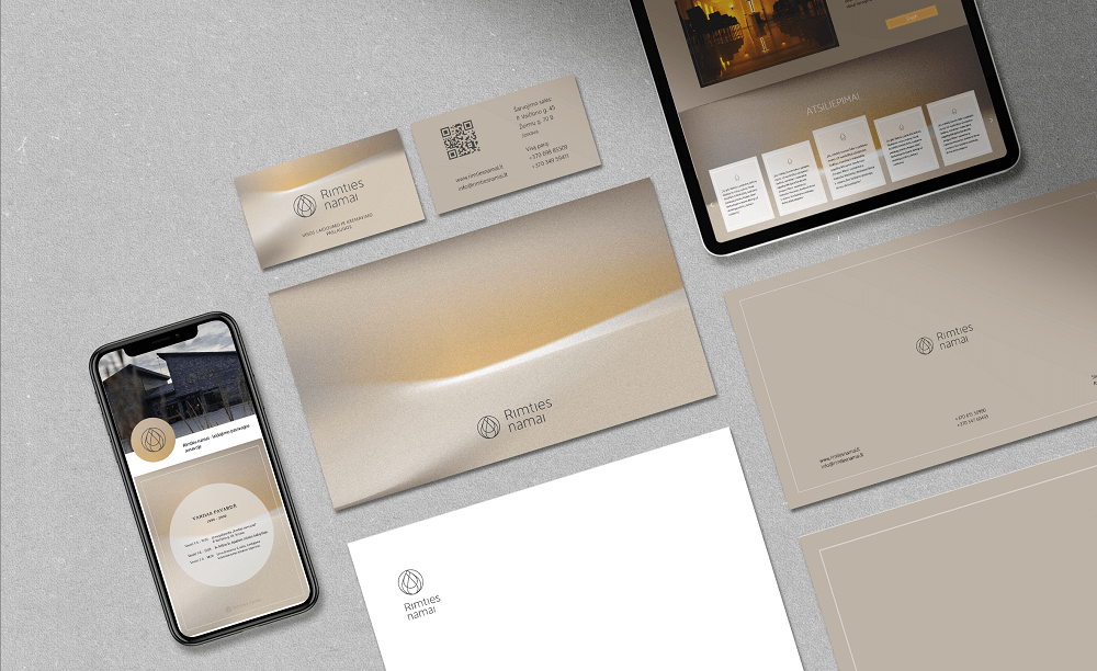 Rimties namai vizualinis identitetas