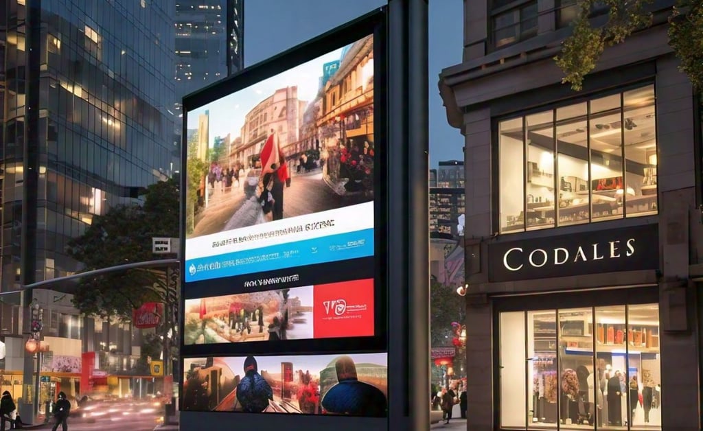 video wall display panels