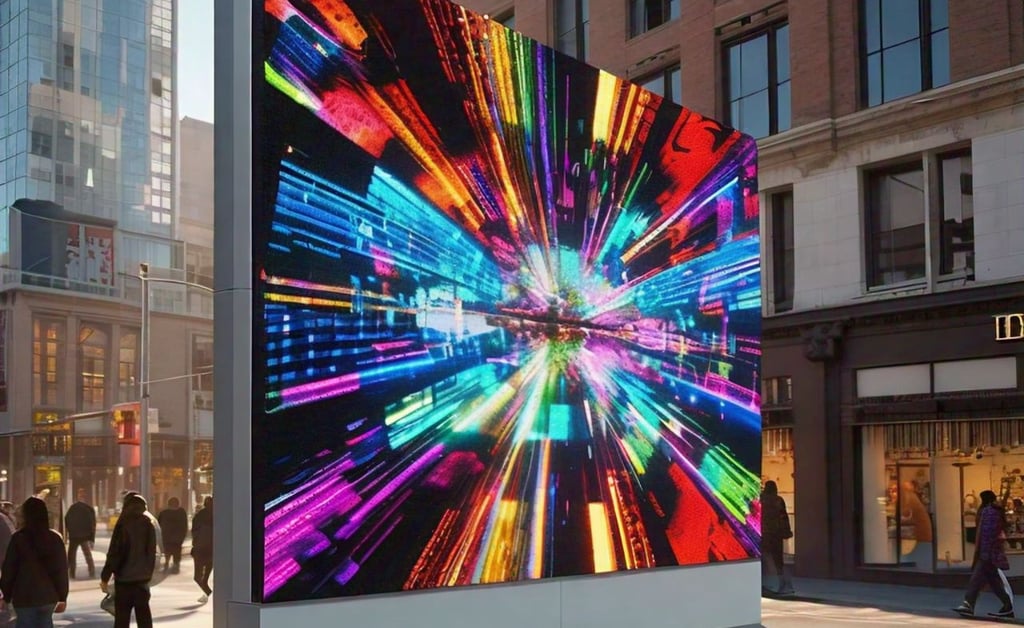 led screen panels outdoor
