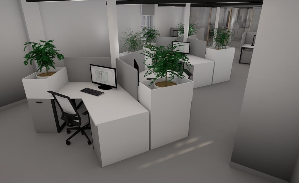 Biuro "8 devices" interjeras